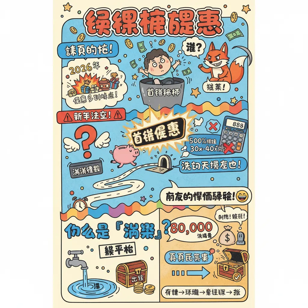 新手必看：娛樂城優惠與首儲體驗金攻略
