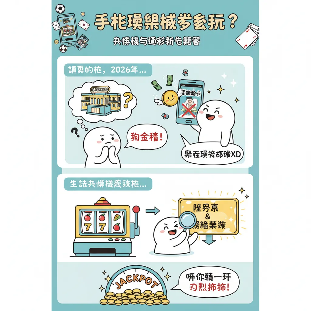 手機娛樂城怎麼玩？拉霸機與運彩新手攻略