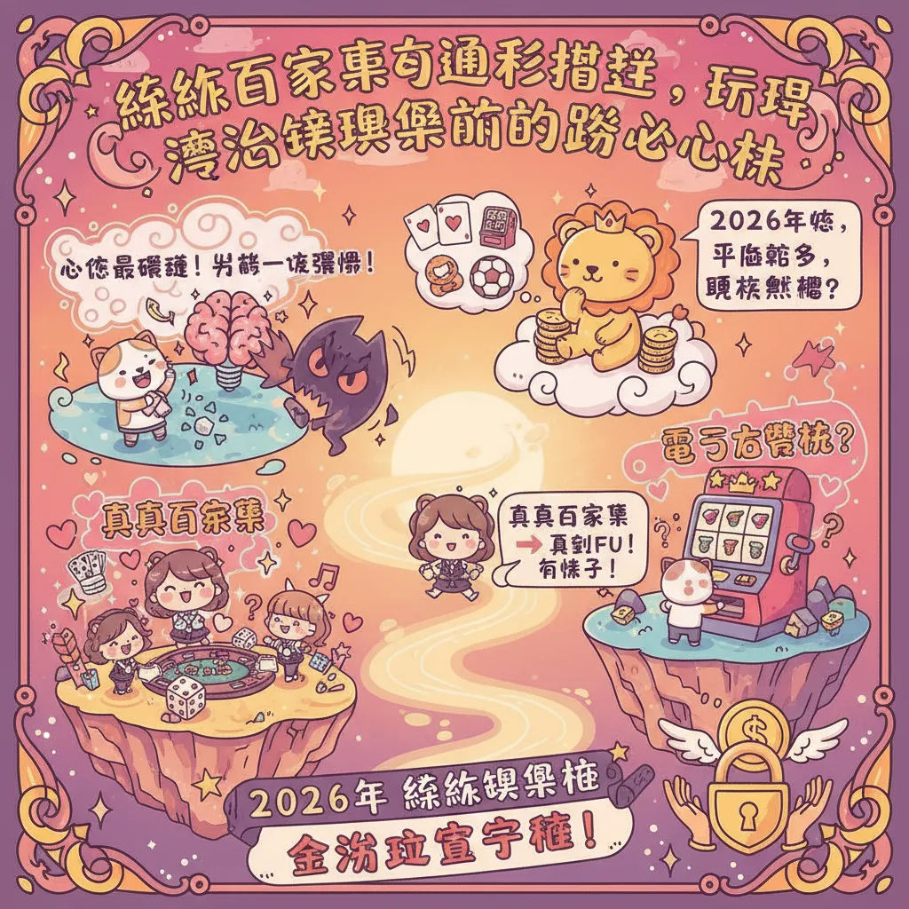 線上百家樂與運彩投注，玩轉臺灣娛樂城的必勝心法