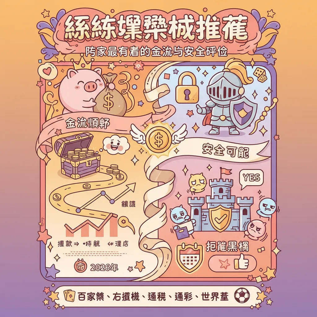 線上娛樂城推薦：玩家最在意的金流與安全評價