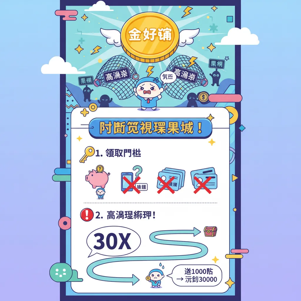 想拿免費體驗金？避開高流水與黑網的真實判斷技巧