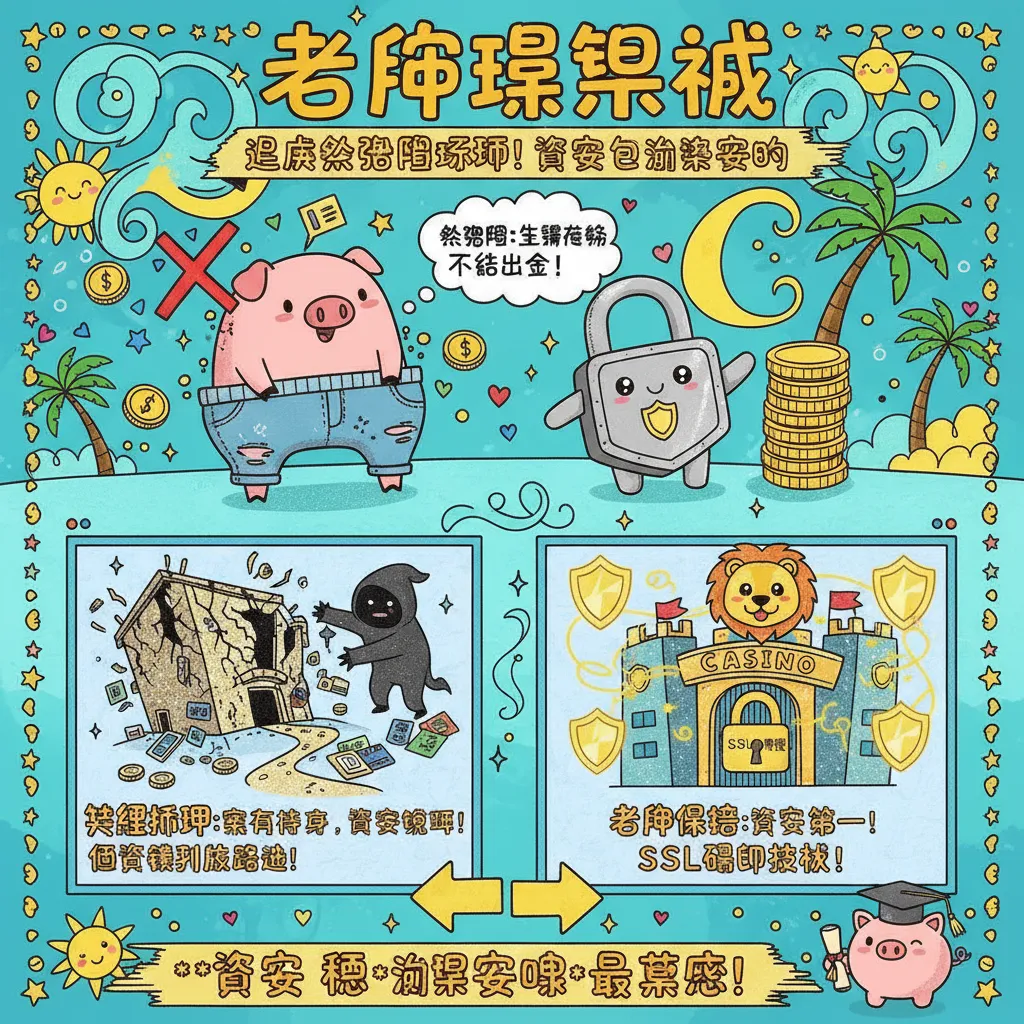 避開殺豬盤陷阱！老牌娛樂城官網的資安與流水要求