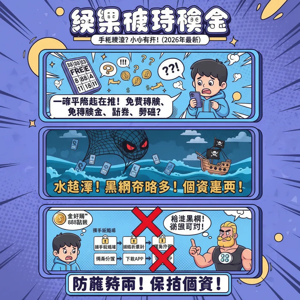 透過手機驗證領取娛樂城體驗金，小心別踩到黑網陷阱